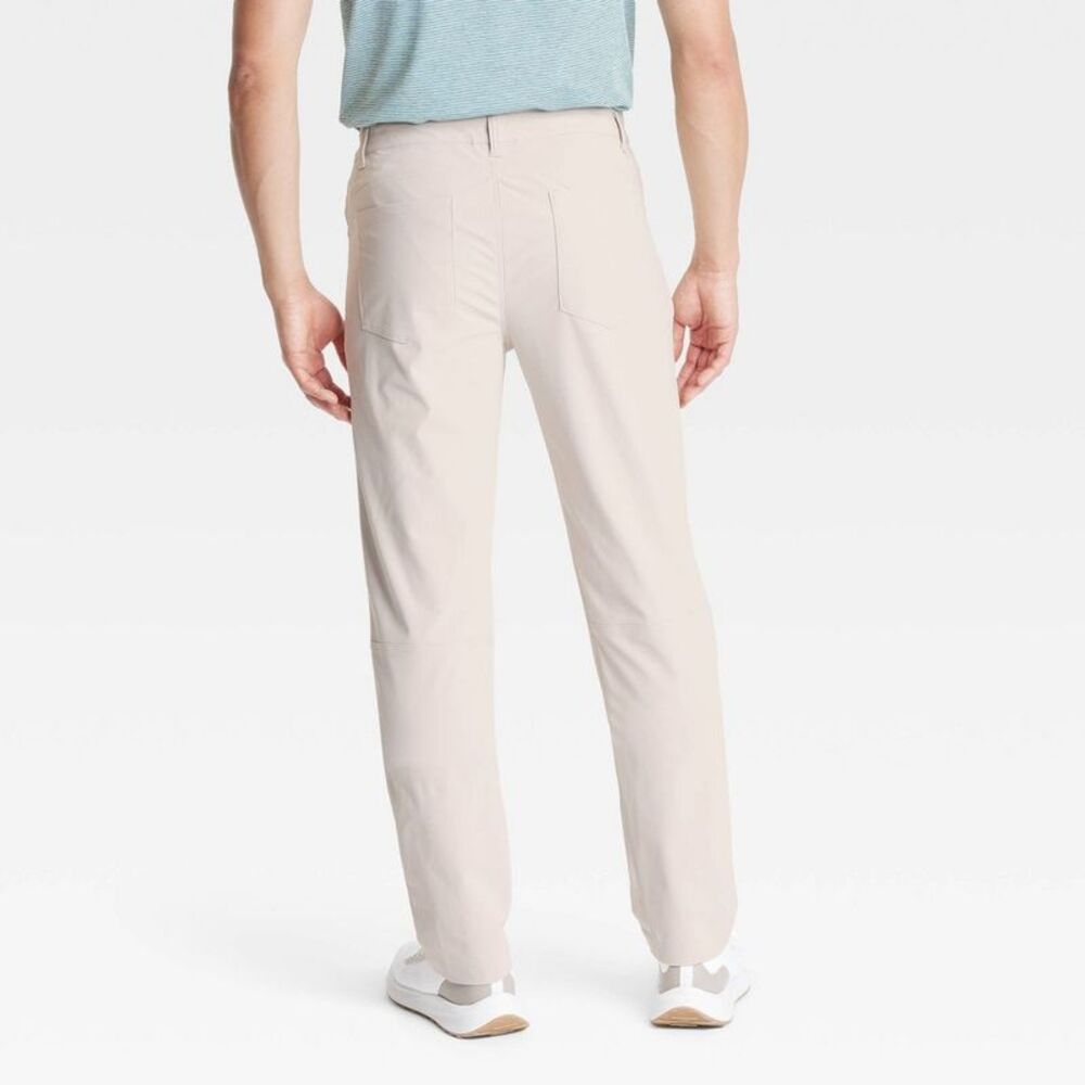 Men's 360 Lifestyle 5-Pocket Golf Pant - All In Motion Light Gray 30x30 - Picture 2 of 3